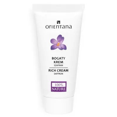 Orientana Bogaty krem z szafranem