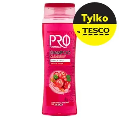 Pro Formula Cranberry, Shampoo (Szampon do włosów farbowanych z żurawiną)