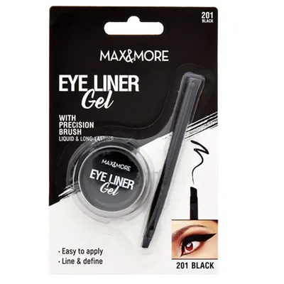 Max & More Eye Liner Gel (Eyeliner w żelu)