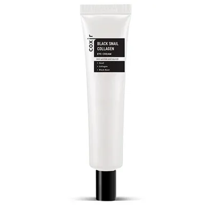 Coxir Black Snail Collagen Eye Cream (Przeciwzmarszczkowy krem pod oczy ze śluzem ślimaka)