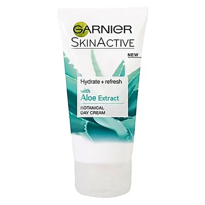 Garnier SkinActive, Hydrate + Refresh Botanical Day Cream with Aloe Extract (Krem na dzień z ekstraktem z aloesu)