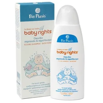 BioPlasis Baby Rights, Organiczny szampon i płyn do kąpieli dla niemowląt