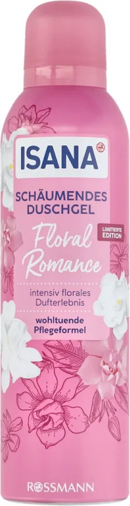 Isana Floral Romance, Shower Foam (Pianka pod prysznic)