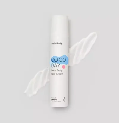 HelloBody Coco Day, Detox Daily Face Cream (Krem do twarzy na dzień)