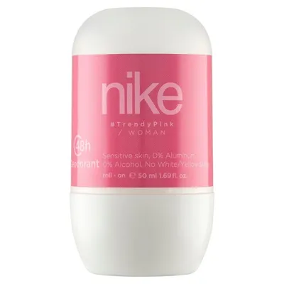Nike Trendy Pink Deodorant Roll-on for Woman (Dezodorant w kulce dla kobiet)
