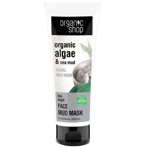 Organic Shop Algae & Mud, Face Mud Mask (Maseczka do twarzy `Algi i błoto z Morza Martwego`)
