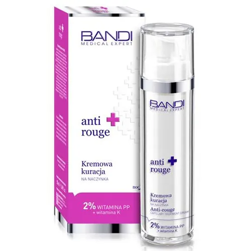 Bandi Medical Expert Anti Rouge, Kremowa kuracja na naczynka