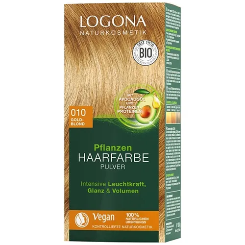 Logona Pflanzen Haarfarbe (Roślinne farby do włosów w proszku - blondy) - 1