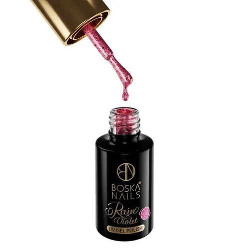 Boska Nails Glitter Rain, UV Gel Polish (Lakier Hybrydowy) - 3