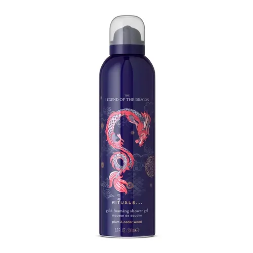 Rituals The Legend of the Dragon, Gold Foaming Shower Gel (Złota pianka pod prysznic w żelu)