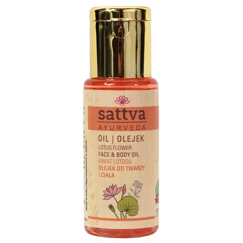 Sattva Ayurveda Lotus Flower Face & Body Oil (Olejek do twarzy i ciała `Kwiat lotosu`)