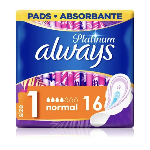 Always Platinum Normal, Podpaski higieniczne rozmiar 1