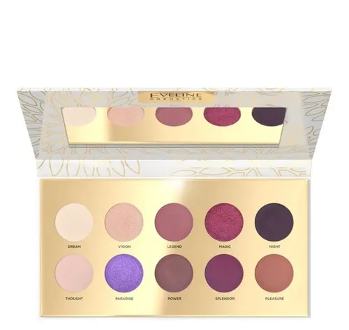 Eveline Cosmetics Fantasy Eyeshadow Palette (Paleta 10 cieni do powiek) - 1
