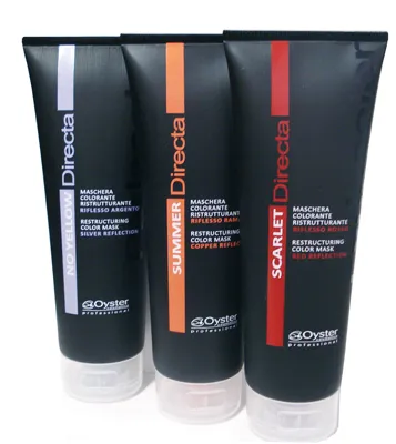 Oyster Cosmetics Directa, Maschera Colorante Ristrutturante (Odbudowująca maska koloryzująca)