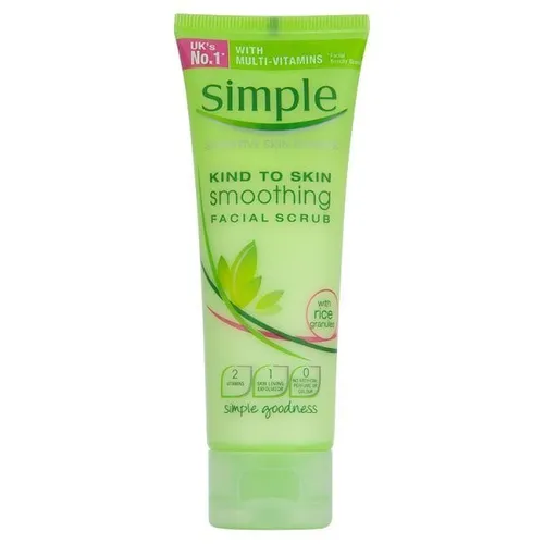 Simple Kind to skin, Smoothing Facial Scrub (Wygładzający peeling  do twarzy) - 2