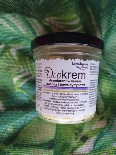 Lavendziarnia Stoki 6 Deokrem dezodorant w kremie `Lawenda i trawa cytrynowa` - 1