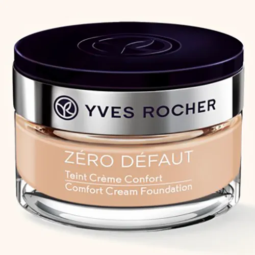 Yves Rocher Zero Deafaut, Comfort Cream Foundation [Teint Creme Confort] (Kremowy podkład odżywczy)