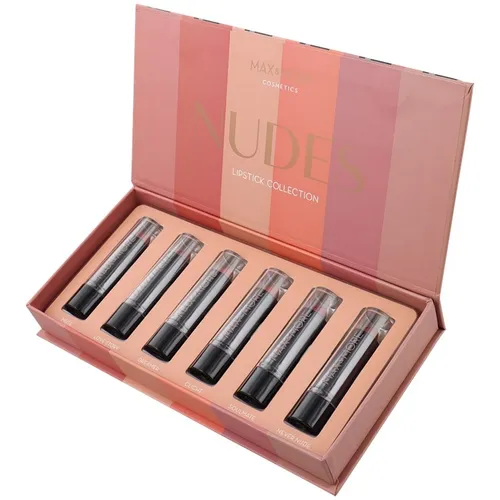 Max & More Nudes Lipstick Collection (Zestaw szminek) - 2