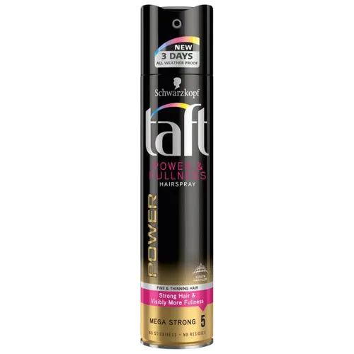 Schwarzkopf Taft Power & Fullness 5 Mega Strong Hair Lacquer (Lakier do włosów)