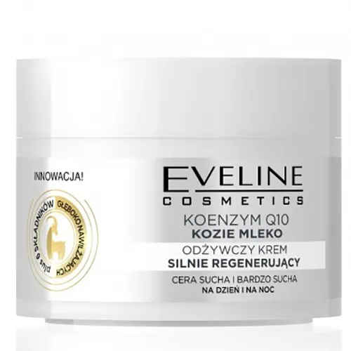 Eveline Cosmetics Odżywczy krem silnie regenerujący `Koenzym Q10 + kozie mleko` - 1