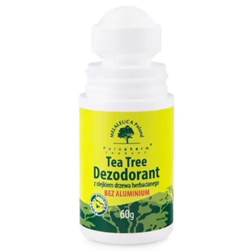Melaleuca Tea Tree Deodrant (Dezodorant z drzewkiem herbacianym bez soli aluminium)