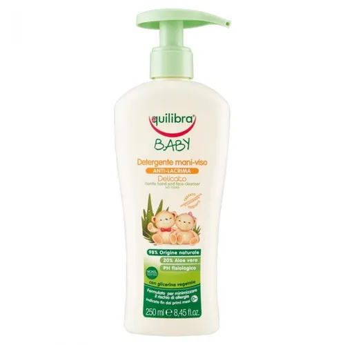 Equilibra Baby​, Detergente Delicato Mani-Viso (Delikatne mydło do rąk i twarzy) - 2