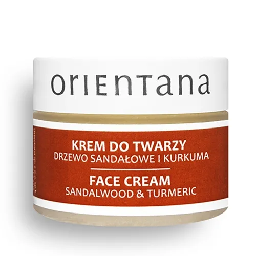 Orientana Krem do twarzy `Drzewo sandałowe i kurkuma` - 2