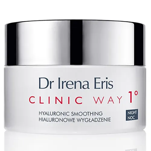 Dr Irena Eris Clinic Way 1° Hialuronowe Wygładzenie, Dermokrem przeciwzmarszczkowy na noc