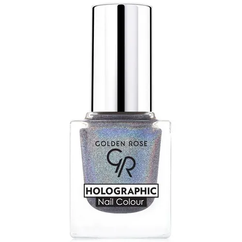Golden Rose Holographic, Nail Colour (Holograficzny lakier do paznokci) - 1