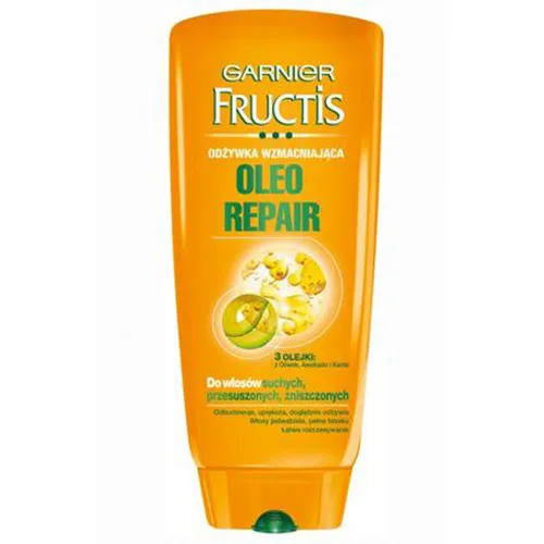 Garnier Fructis, Oleo Repair, Odżywka wzmacniająca do włosów suchych i zniszczonych (stara wersja)