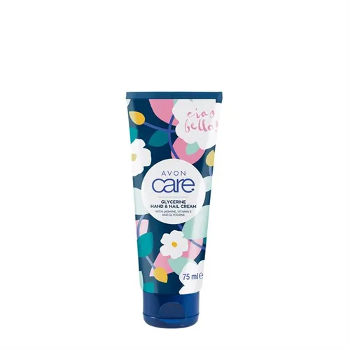 Avon Care, Glycerine Hand & Nail Cream with Jasmine, Vitamin E and Glycerine (Glicerynowy krem  do rąk  i paznokci z jaśminem i witaminą E [Wygładzający krem do rąk o zapachu jaśminu]) - 2
