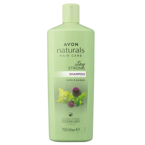 Avon Naturals Herbal, Nourishing Shampoo Nettle & Burdock [Naturals, Hair Care Stay Strong Shampoo Nettle & Burdock] (Szampon odżywczy do włosów słabych i łamliwych `Pokrzywa i łopian`) - 1