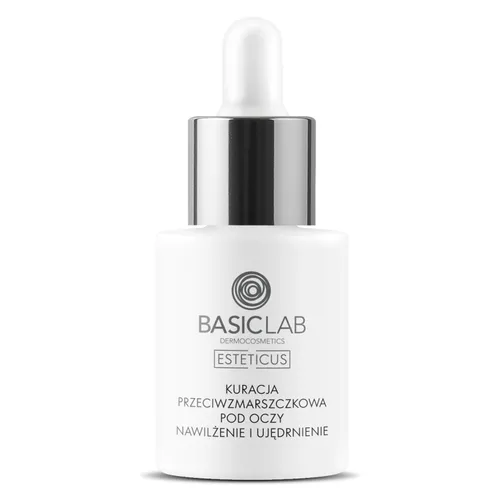 BasicLab Dermocosmetics Esteticus, Kuracja przeciwzmarszczkowa pod oczy `Nawilżenie i ujędrnienie`(stara wersja) - 2