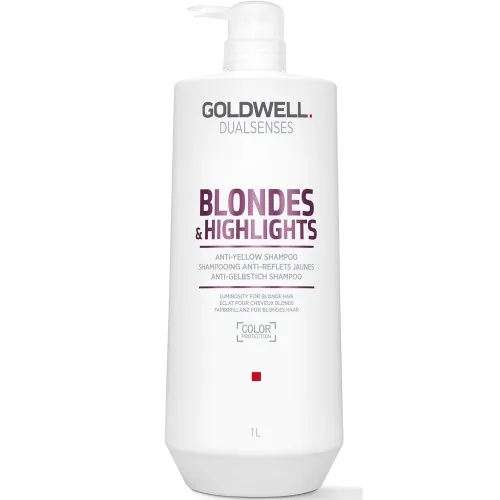 Goldwell Dualsenses, Blondes & Highlights, Anti-Yellow Shampoo (Szampon neutralizujący dla włosów blond i z pasemkami) - 2