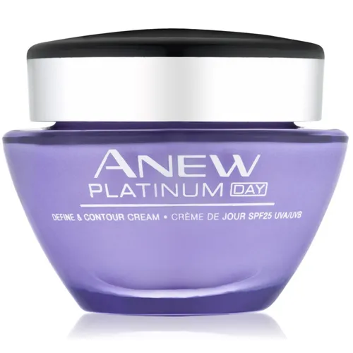 Avon Anew, Platinum, Define and Contour Day Cream SPF 25 UVA/UVB (Krem na dzień modelujący kontury twarzy)