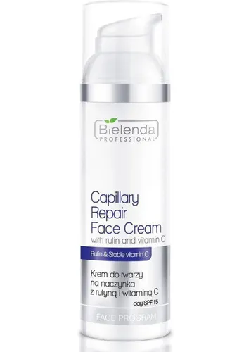 Bielenda Professional Capillary Repair Face Cream (Krem na naczynka z rutyną i witaminą C SPF 15)