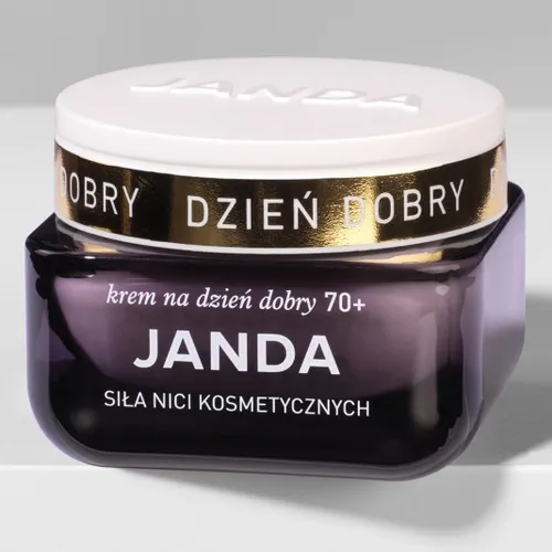 Janda Siła nici kosmetycznych, Krem na dzień dobry 70+ 'Czarna róża'