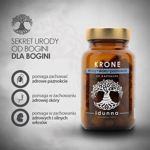 Idunna Krone Beauty Complex, suplement diety włosy, skóra, paznokcie