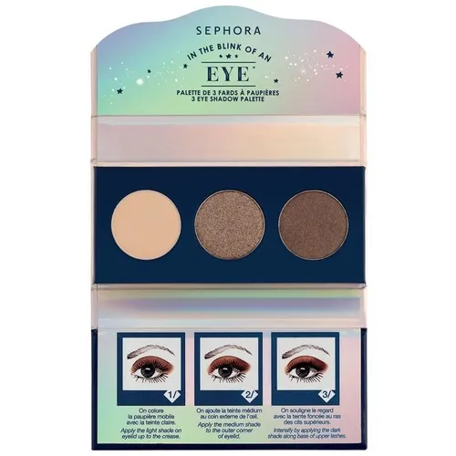 Sephora Collection, In the Blink of an Eye, Eyeshadow Palette (Paleta 3 cieni do powiek)
