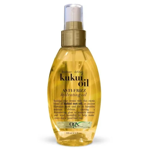 Organix Kukui Oil (Nawilżający olejek wygładzający do włosów Kukui Oil)