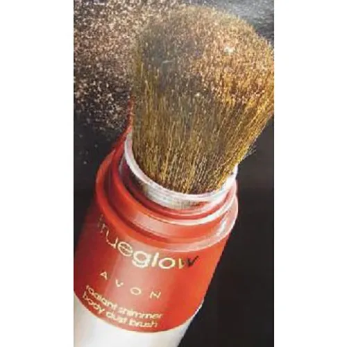 Avon True Glow, Perfumowany puder brązujący w pędzlu