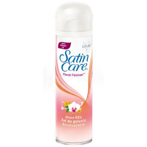 Gillette for Women, Satin Care, Floral Passion (Żel do golenia (nowa wersja))