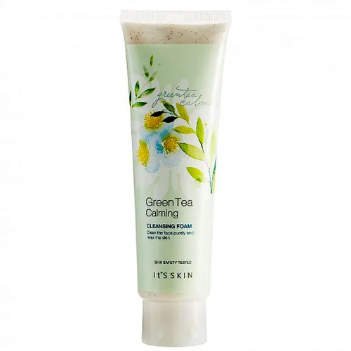 It's Skin Green Tea Calming, Cleansing Foam (Pianka do oczyszczania twarzy z zieloną herbatą)
