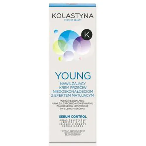 Kolastyna Young, Nawilżający krem przeciw niedoskonałościom z efektem matującym