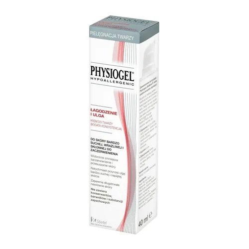 Physiogel Łagodzenie i Ulga, Krem do twarzy