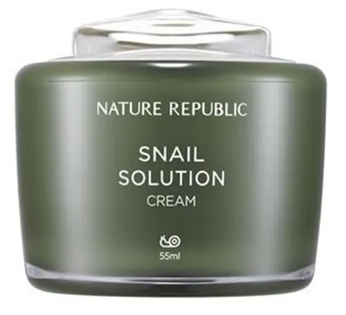Nature Republic Snail Solution Cream (Krem ze śluzem ślimaka)