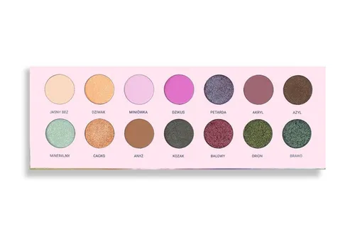 Glam Shop GlamBox, Paleta cieni do oczu `Remix` - 2