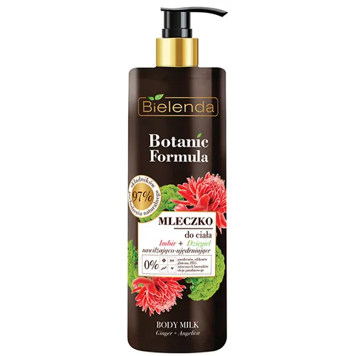 Bielenda Botanic Formula, Mleczko do ciała `Imbir + dzięgiel`