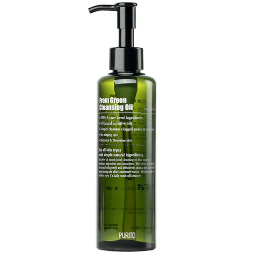 Purito Seoul From Green, Cleansing Oil (Delikatny olejek do demakijażu)