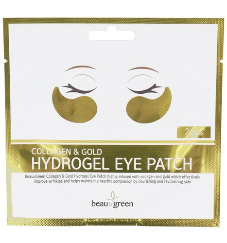 Beauugreen Collagen & Gold Hydrogel Eye Patch (Hydrożelowe płatki pod oczy `Kolagen i złoto`)